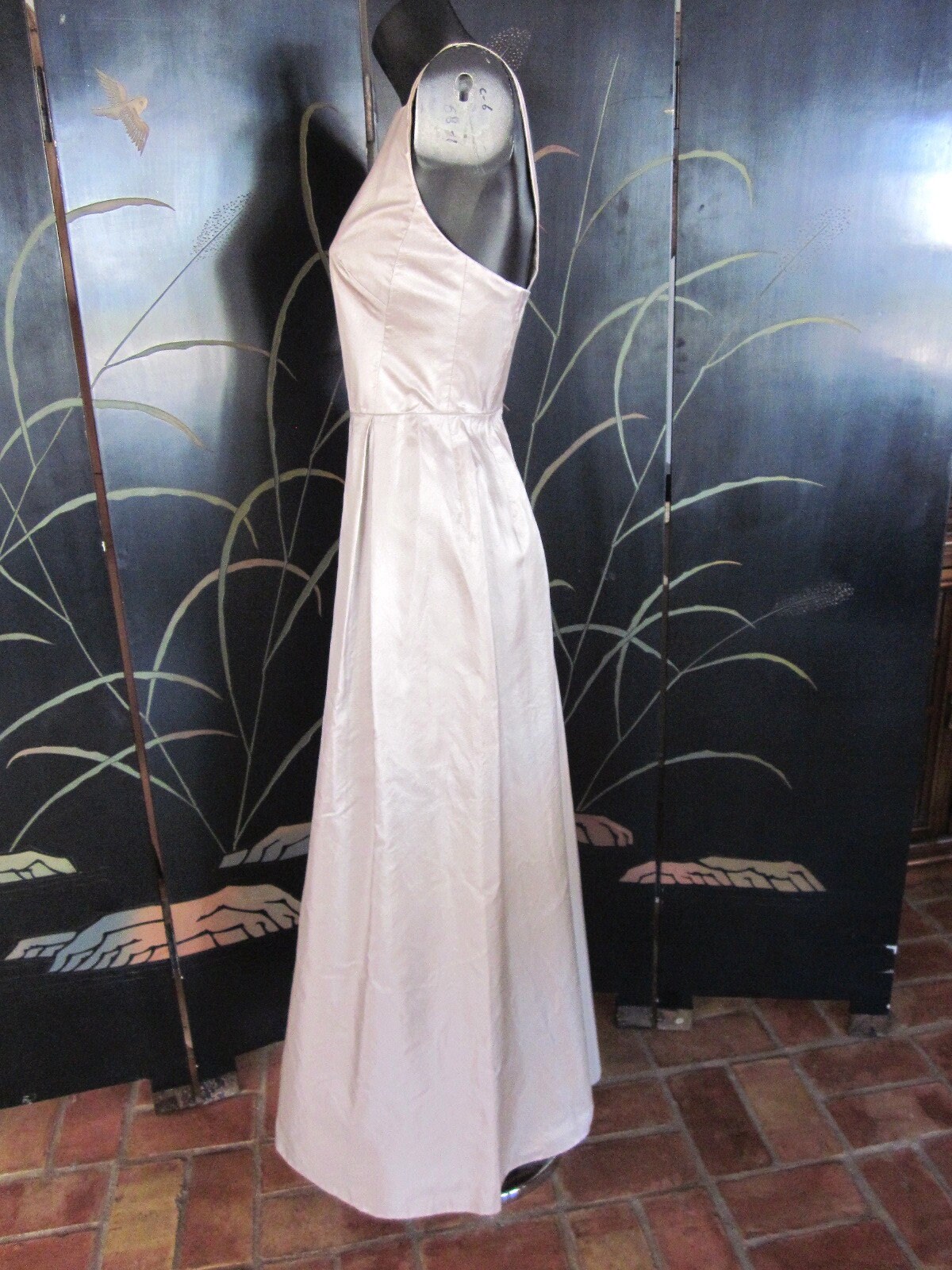 MAXMARA Silver Gown Maxi Dress / Pianoforte Made in Italy / - Etsy