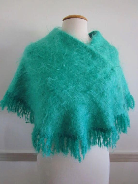 Highland Home Industries / handwoven Mohair Cape … - image 7