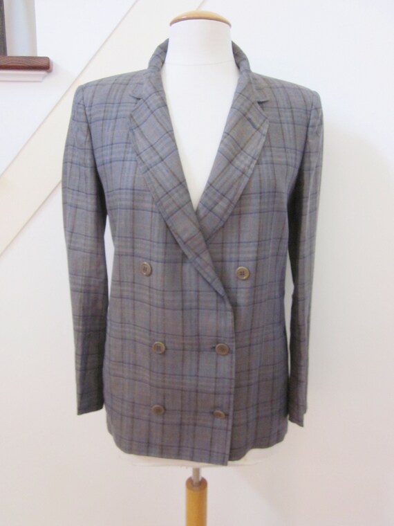 Gucci Linen Blazer / fits S  IT 40 / Vintage Gucc… - image 4