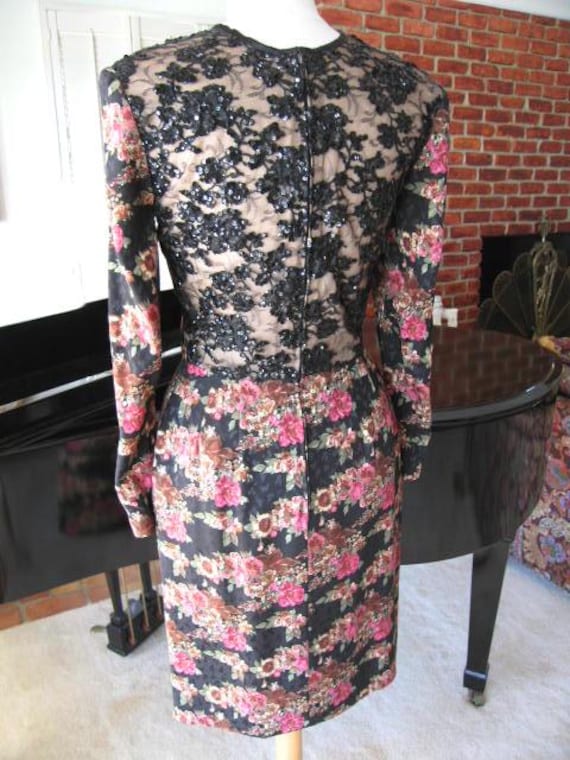 Stanley Platos Martin Ross Vintage Dress / Fits S / 80s Lace Back Dress /  Frances Brewster Palm Beach - Etsy