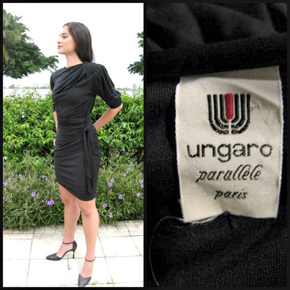 Emanuel Ungaro Vintage Dress / Ungaro Parallele Dress