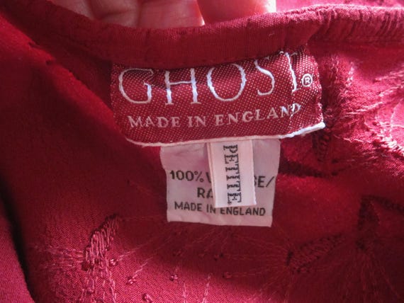 Ghost London Dress / Fits XS-S / 90s Ghost England Bias Slip
