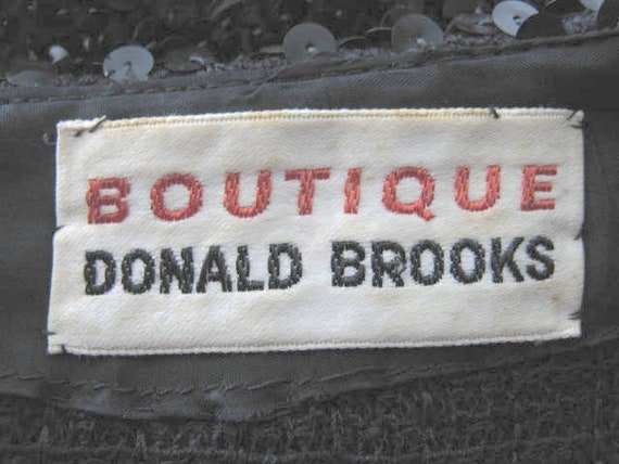 Donald Brooks Gown / fits M-L / Vintage Donald Br… - image 10