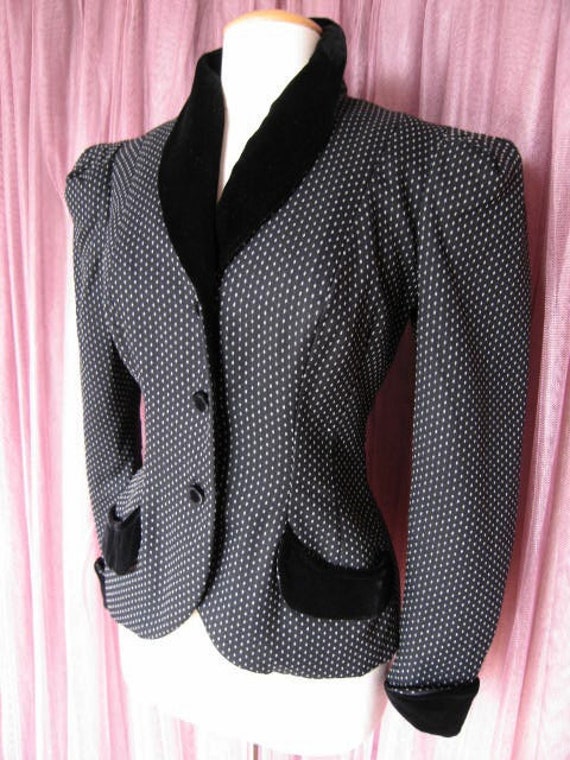 Norma Kamali Jacket / Sz 6 fits M / Vintage Norma… - image 2