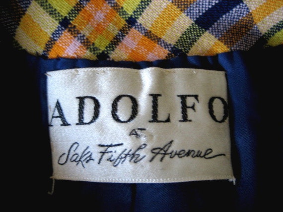 Adolfo Jacket / Vintage 60s Adolfo Jacket / Mod A… - image 10