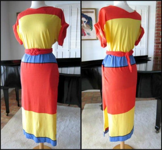 Clovis Ruffin Boutique 70s Maxi Dress / Clovis Ruf