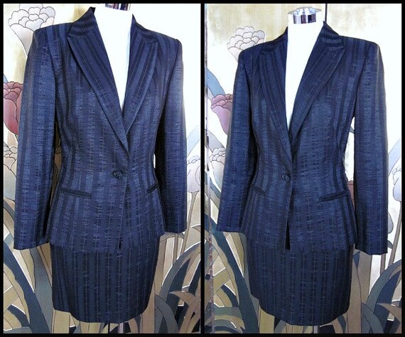 OZBEK Tuxedo Suit / fits XS-S / Ozbek vintage tux… - image 2