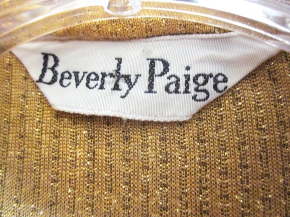 Beverly Paige Blouse / fits S-M / Beverly Paige G… - image 8