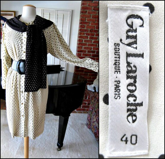 Guy Laroche Dress / Vintage Guy Laroche Dress / Gu