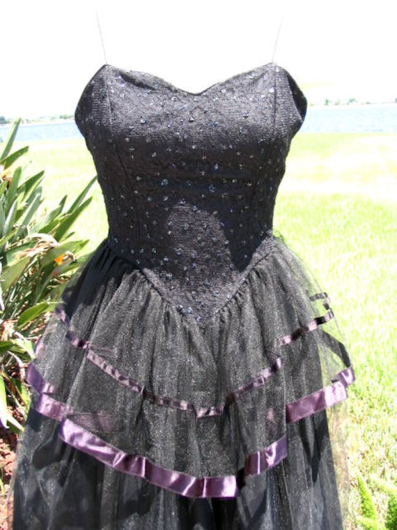 blue dress with black heels Goth Moth Cheongsam Dress Oriental Gothic Alt Dark Arcane Trail main image 1