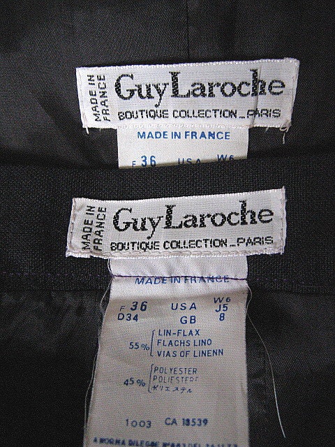 Guy Laroche Lace Suit / Vintage French Lace and Linen Suit / - Etsy
