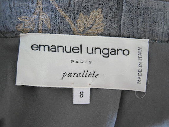 Emanuel Ungaro Plaid ロングマント Emanuel Ungaro Plaid ロングマント