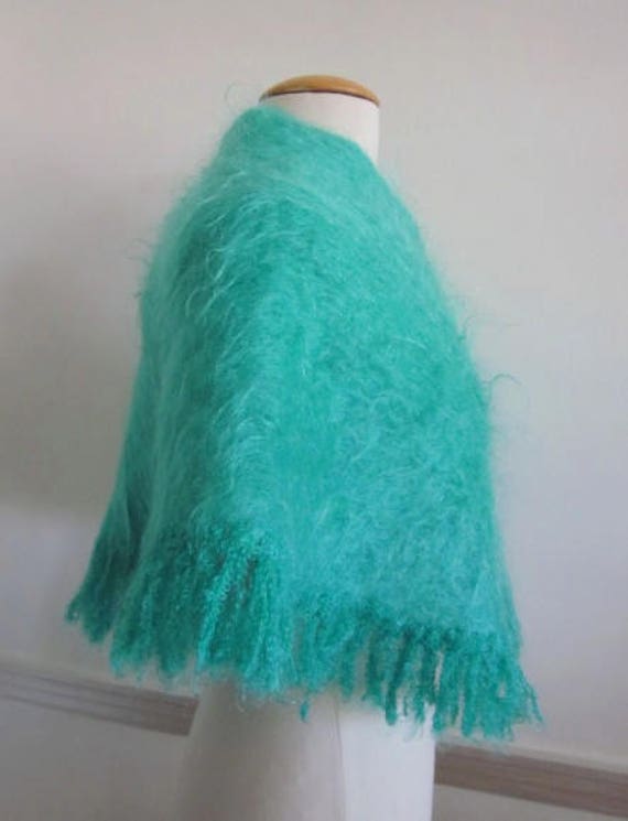 Highland Home Industries / handwoven Mohair Cape … - image 6