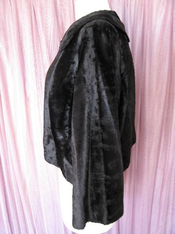 50s velvet jacket / fits M / 1950s velvet jacket … - image 7