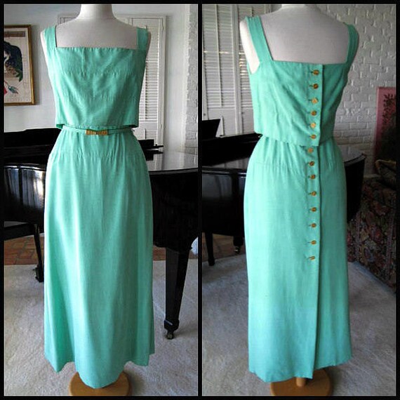 MOD Mollie Parnis Maxi Dress / Mollie Parnis Vinta