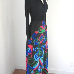 60s Silk Knit Maxi Skirt and Tunic Top Set / Mod Italian Silk Knit ...