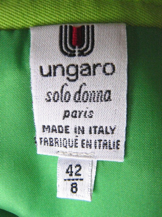 Vintage Ungaro suit / 80s Ungaro Skirt Jacket Sui… - image 10