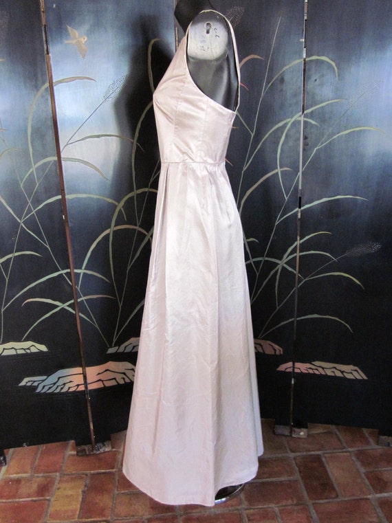 MAXMARA Silver Gown Maxi Dress / Pianoforte made … - image 5