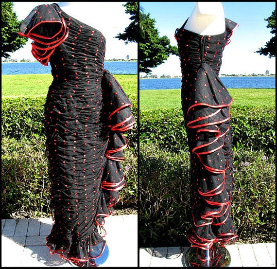 C. Randall Brooks Couture Gown / Verushka muse / f