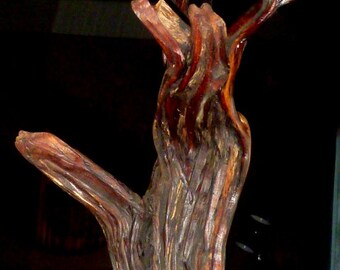 Manzanita Organic Sculpture hand carved abstract sculpture