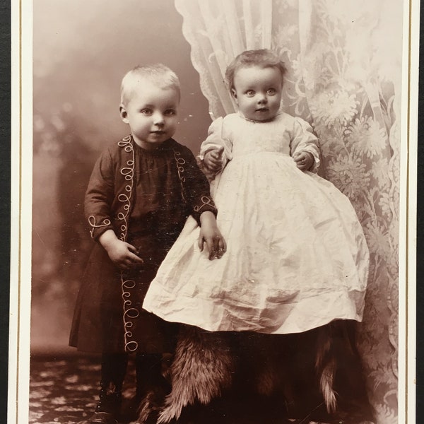 Photo of Cute LITTLE BROTHERS or Brother and Sister? With Studio Props and Dresses - Sioux City, Iowa