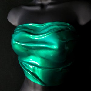 Emerald Dreams Nowoczesny gorset z żywicy w stylu zbroi dla kobiet