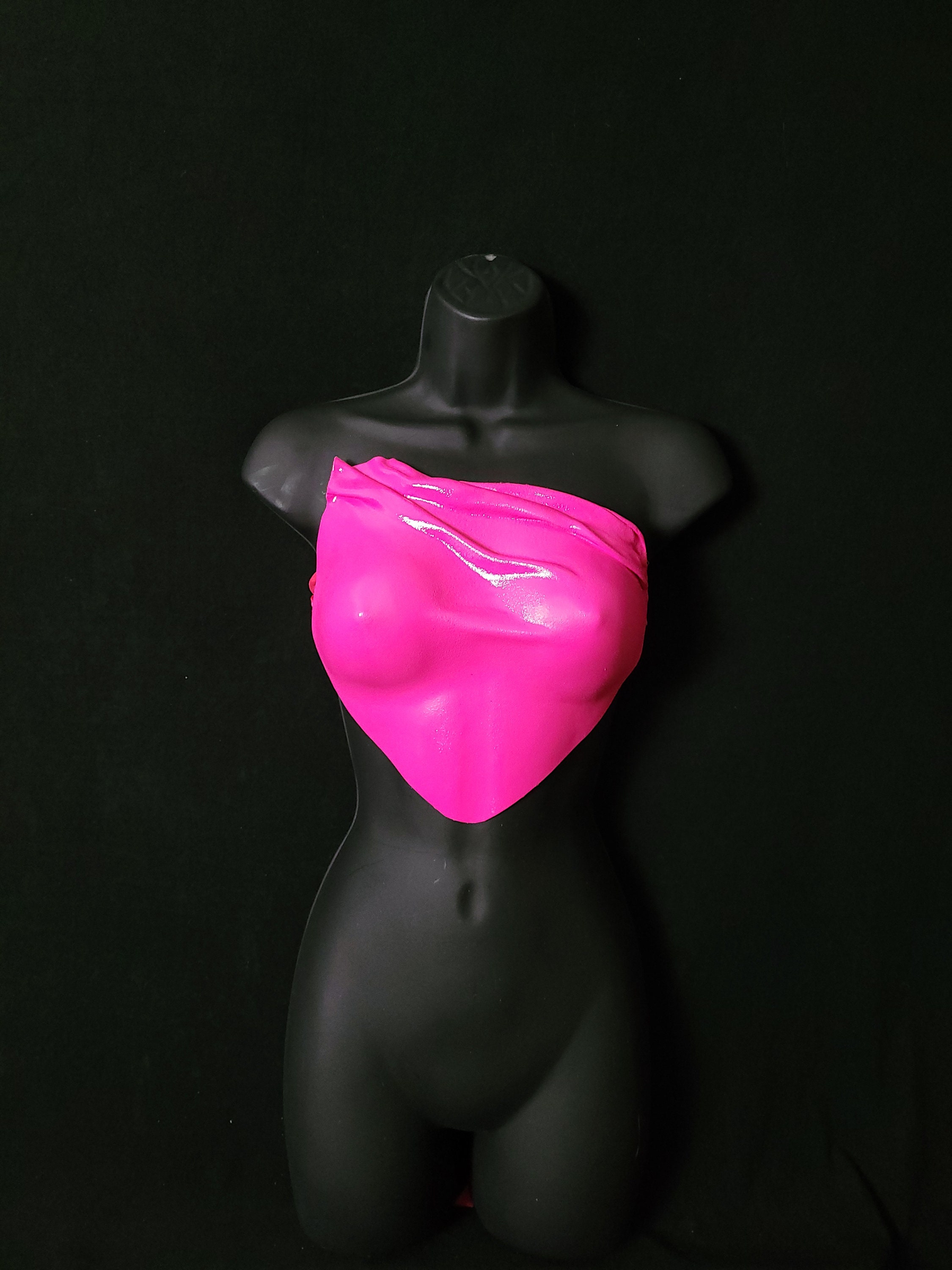 Hot Pink Tube Top Etsy Canada