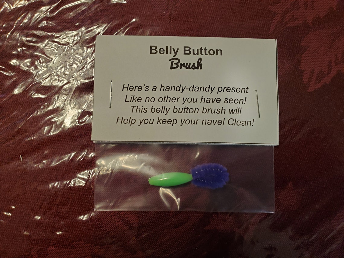 Belly Button Lint Brush Etsy