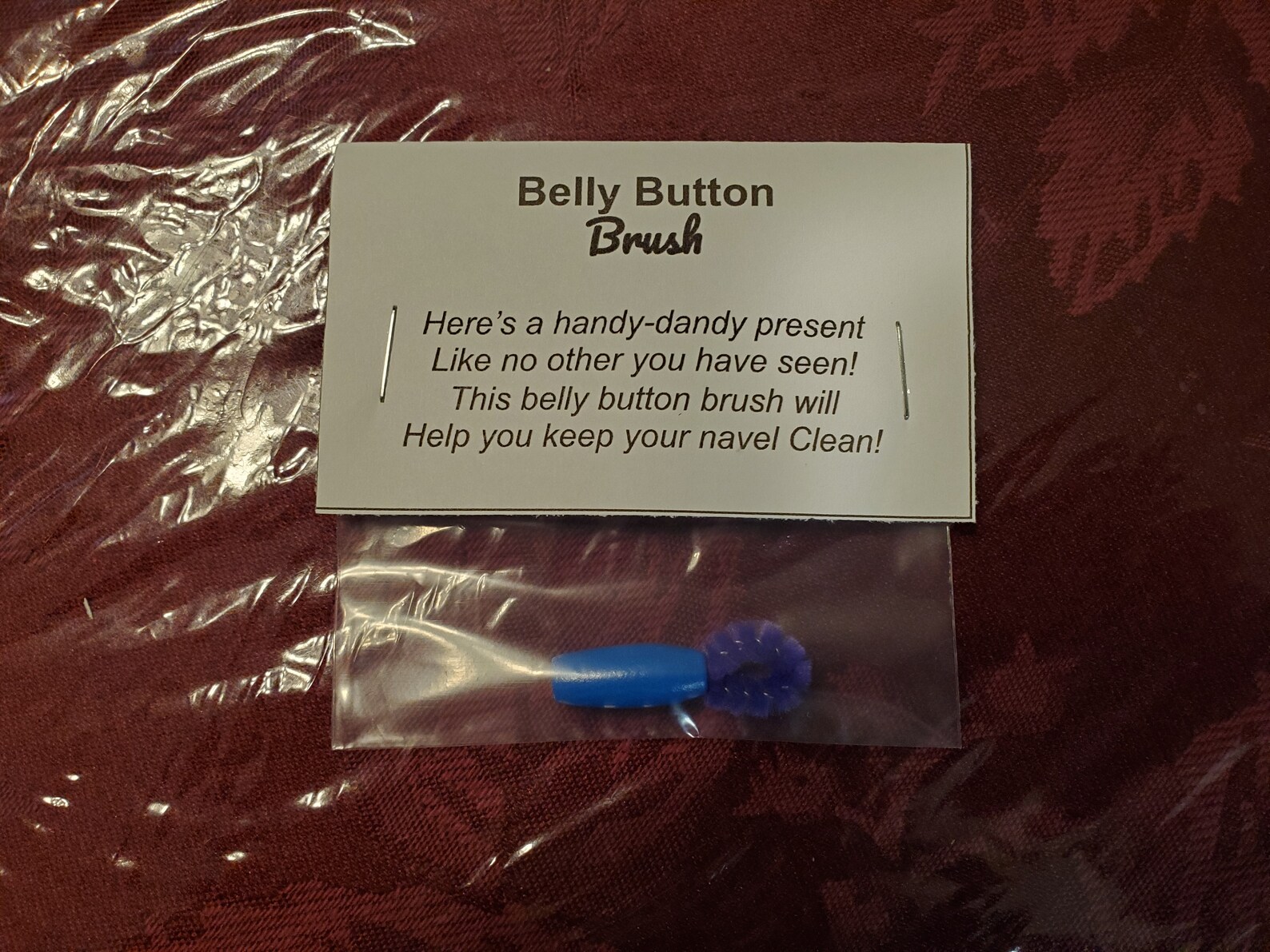Belly Button Lint Brush Etsy