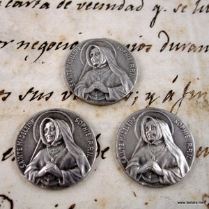 Saint Magdalena Sophia Barat Classical Plaque Set of 3 France Catholic Religious image 3