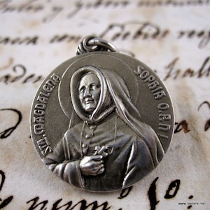 Saint Magdalena Sophia Barat Classical  Medal- Catholic Religious