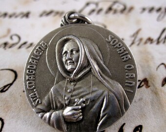 Saint Magdalena Sophia Barat Classical  Medal- Catholic Religious