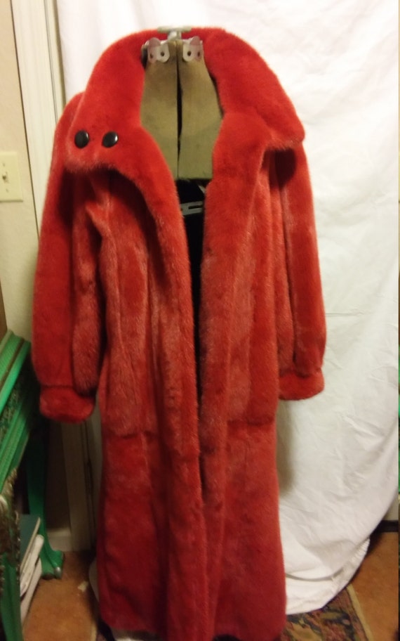 I. Magnin mink reversible coat
