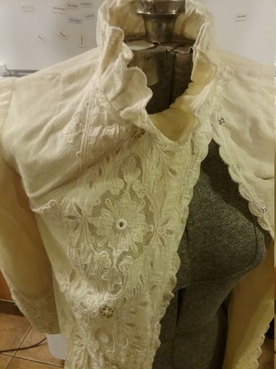 Victorian blouse top