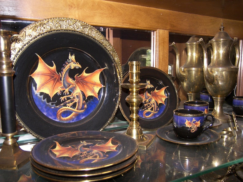 Franklin Mint DRAGON DYNASTY DINNERWARE Etsy