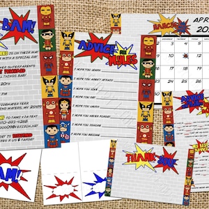 Superhero Baby Shower Package