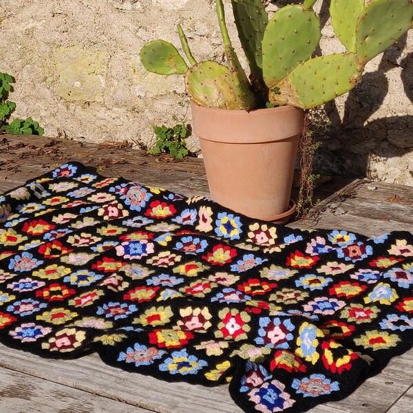 Couverture Patagonia Vintage – Grande Taille – Pour Lit Ou Canapé