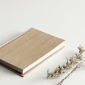 A6 Notebook Wood look beech image 4