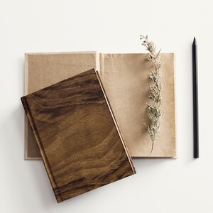 A6 Notebook Wood look image 3