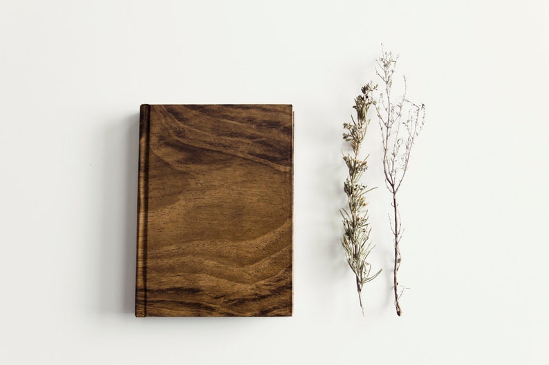 A6 Notebook Wood look image 1