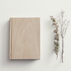 A6 Notebook Wood look beech image 1