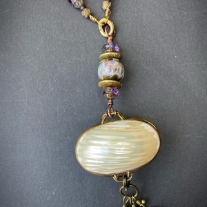 Sirens Pearl Amulet Necklace - Etsy