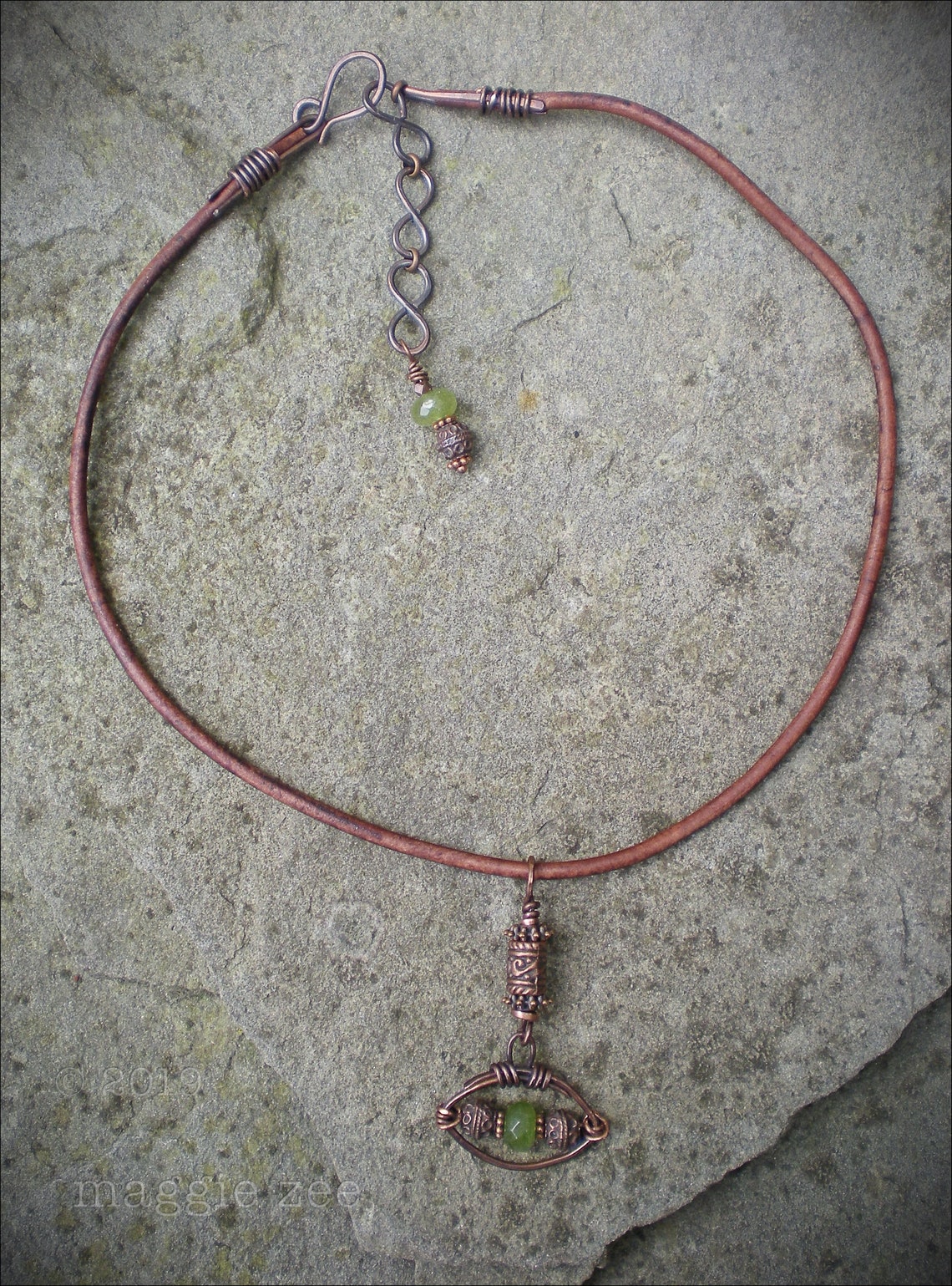 Green Jade Evil Eye Protection Amulet Necklace - Etsy