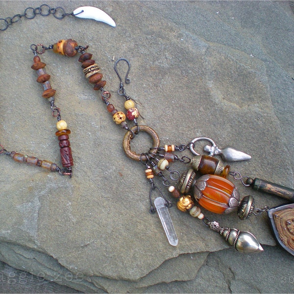 Ancient Memories Shaman Amulet Charm Necklace