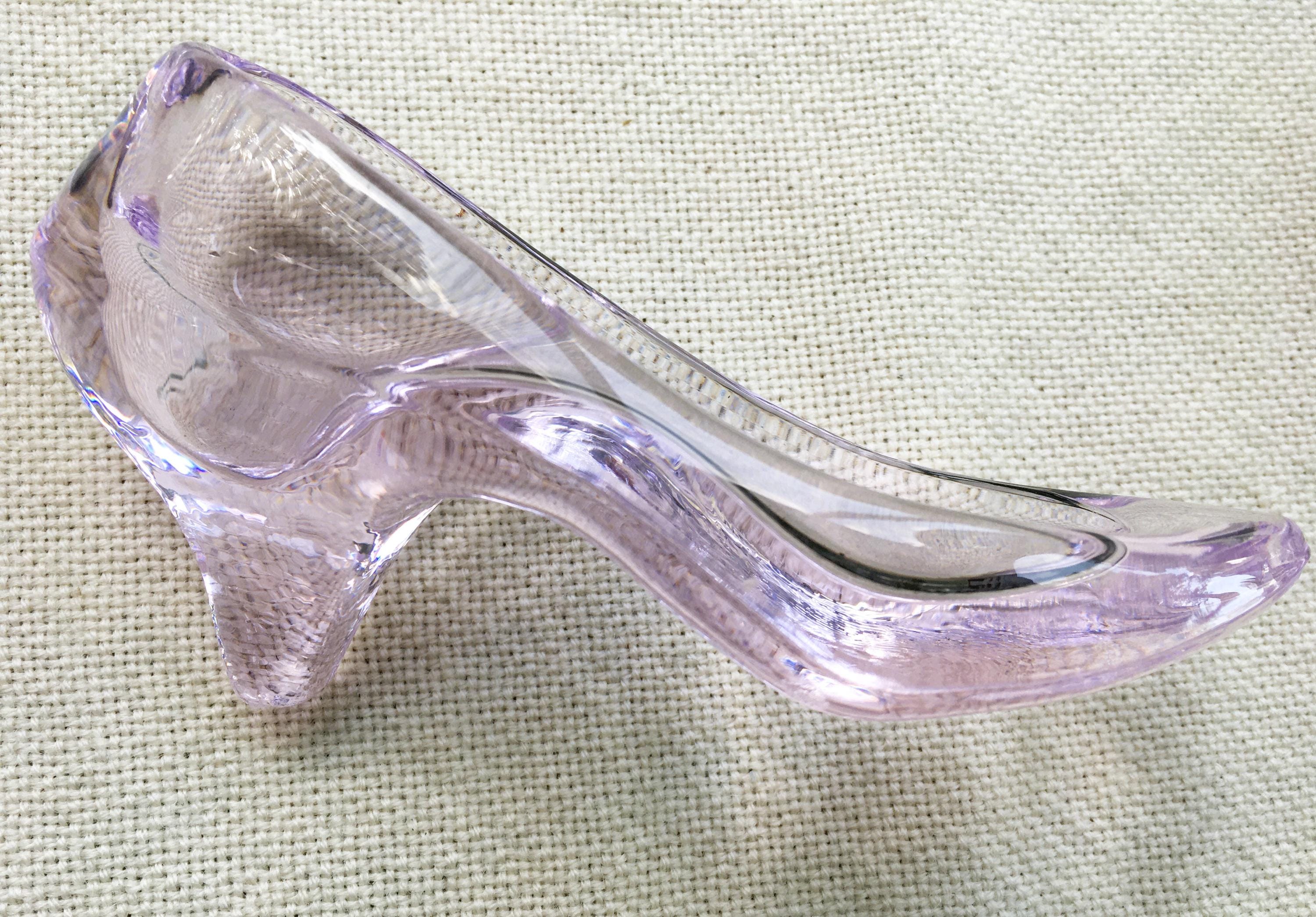 Vintage Glass Slippers - Etsy