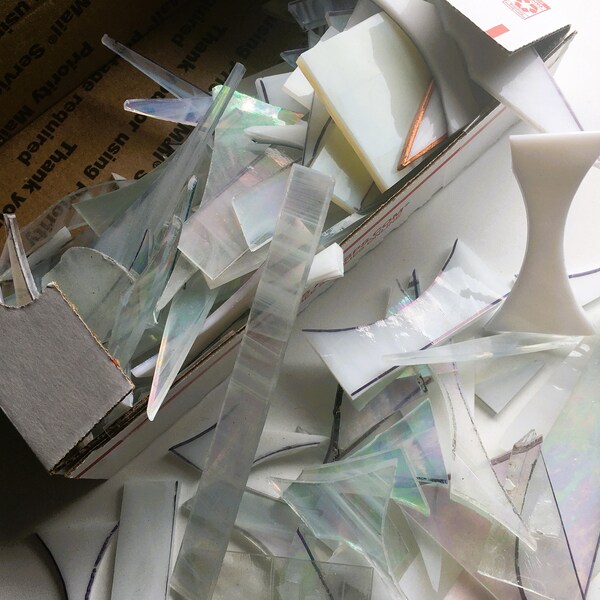 Stained Glass Scrap Etsy