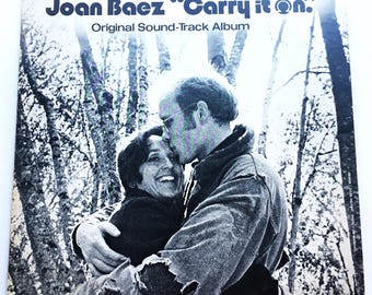 Joan Baez LP Record Album; "Joan Baez Carry It On" Original Soundtrack; Vanguard Records; VSD 79313; 1971; EX