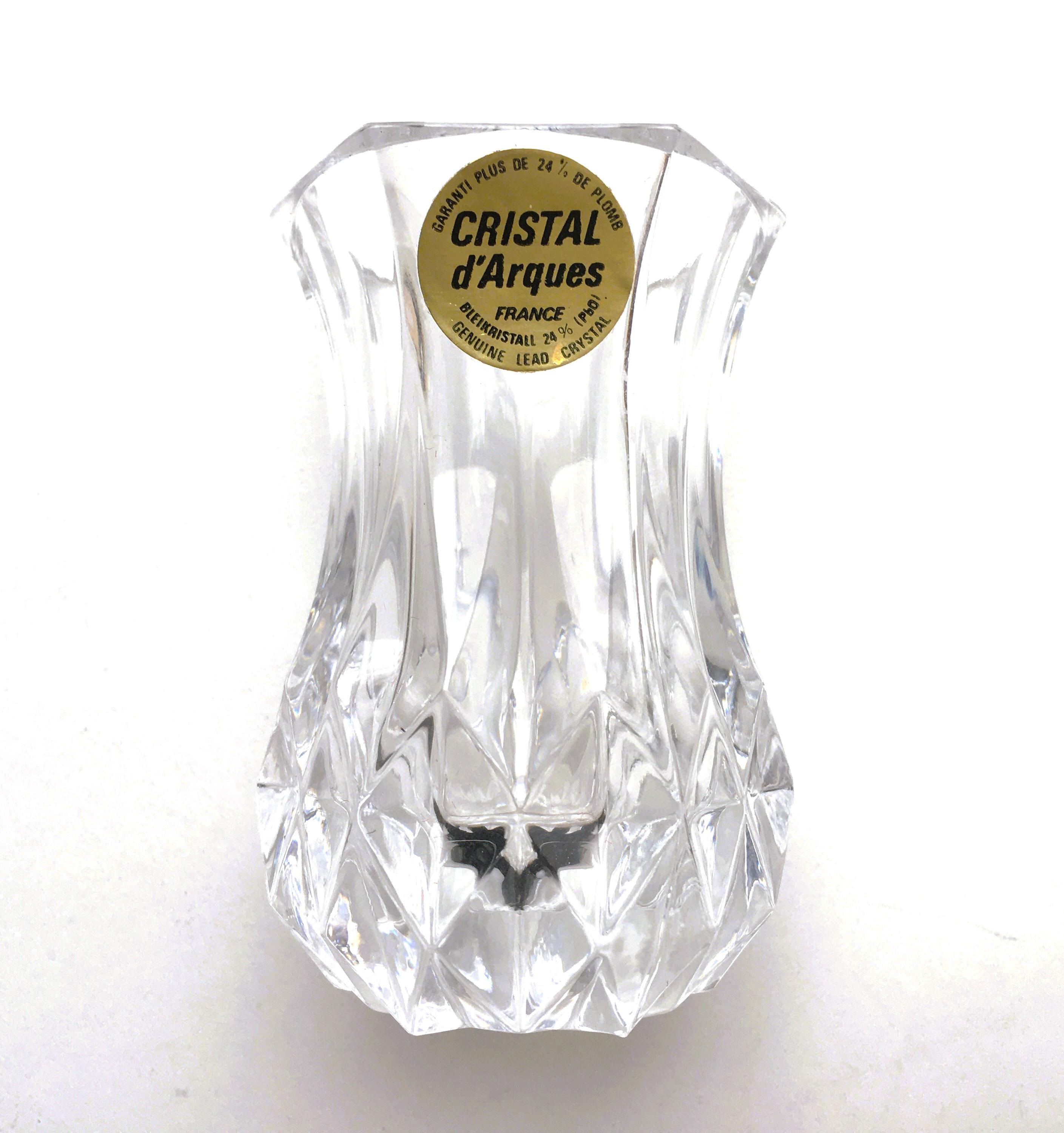 French Crystal Vase - Etsy