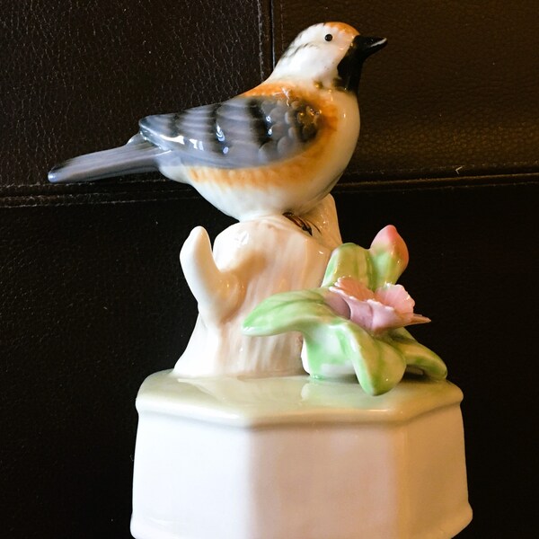 Bird Music Box Etsy