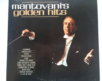 Mantovani Vinyl LP Record Album; "Mantovani's Golden Hits", Orchestral Mood Music; PS483; London Records; 1960's